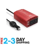 300W Ultra Compact Car Power Inverter With 4.2A Dual Usb Adapter - Travel Ready. Fixed Price $42.38.