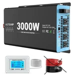 Olteanp 2024 Upgraded 3000 Watts Pure Sine Wave Inverter, 12V Dc To 110V Ac. Fixed Price $289.99.
