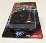 Fouring Curve 2 Socket Black Led Cigarette Lighter Splitter Charge Adapter. Fixed Price $10.00.