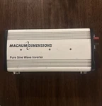 Magnum CSW1012 1000W 8.3 Amp Continous Pure Sine Wave Dc To Ac Power Inverter. Fixed Price $75.00.