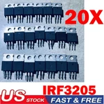 20PCS IRF3205 Mosfet N-channel 55V/110A TO-220 Hexfet Power Transistor Inverters. Fixed Price $12.07.