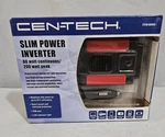Cen-tech Slim Power Inverter 80 Watt Continuous 200 Peak #66944. Fixed Price $18.95.
