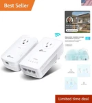 AV1300 Powerline Wifi Extender And Adapter With Enhanced Security & Easy Setup. Fixed Price $215.99.