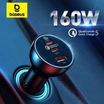 Baseus 160W Car Charger Qc 5.0 Fast Quick Charging Pps PD3.0 Usb Type Phon. Fixed Price $85.99.