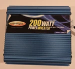 Powerbright PW200-12 200W 12V Dc To 110V Ac Car Inverter Converter Adapter. Fixed Price $28.95.