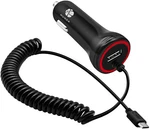 Hunda Micro Usb Rapid Dual Car Charger Adapter W/coiled Cable Built-in Fuse. Fixed Price $15.19.