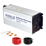 Wzrelb 800W Power Inverter 24V Dc To 110V 120V AC,1600W Peak Modified Sine. Fixed Price $36.32.