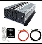 Gowise Power 1000W/2000W Peak Pure Sine Wave Inverter With Ac Outlets. Fixed Price $99.99.