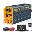 2000W Pure Sine Wave Power Inverter Dc 12V To 110V 120V Ac With 4 Quick Charg.... Fixed Price $168.89.