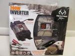 Realtree Xtra 200W Inverter Dual Ac Outlets, Usb Port, 10012. Fixed Price $29.95.