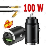 100W Super Fast Car Charger 2-IN1 Cigarette Lighter Adapter With Usb And Pd Port. Fixed Price $10.44.