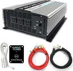3000W Pure Sine Wave Inverter With 6000W Surge, 4 Outlets & Cables, Grey. Fixed Price $916.99.