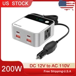 200W Car Inverter DC12V AC110V Vehicle Power Converter Camping Tool. Fixed Price $18.98.