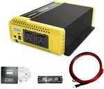 Krieger 1100 Watt 12V To 110V Pure Sine Wave Inverter Dual Ac Outlets & Usb. Fixed Price $194.99.