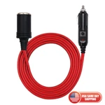 12V Cigarette Lighter Extension Cord Cable Ft Heavy Duty Power Socket Plug. Fixed Price $14.49.