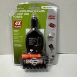 Powerline Car Cord Adapter 2.1 Amp Usb 2000 Ma 3-12 Volts W/ 7 Plug Tips. Fixed Price $9.07.