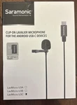 Saramonic U3C Dual Omni Lavalier Clip Microphone 6M Usb-c Cable 90 Adapter. Fixed Price $15.88.