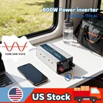 Wzrelb 800W Pure Sine Wave Inverter Dc 36V To Ac 110V 120V Power Converter Camp. Fixed Price $89.10.