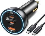 160W Usb Car Charger, Baseus Type QC5.0 PD3.0 Pps Ports Super. Fixed Price $43.99.
