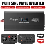 20000W Pure Sine Wave Power Inverters, Dc 12V 24V To 110V Lcd,usb+ac+type-c. Fixed Price $165.33.