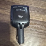 Cyberpower CPS160PBURC1 160W Car Inverter 120V 2.4A Usb Port. Fixed Price $15.00.
