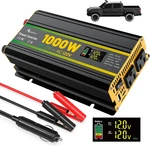 Power Inverter 12V 110V For Vehicles/truck/car/laptop, Watt. Fixed Price $106.92.