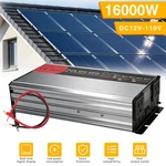 16000W Car Power Inverter 12V Dc To 110V Ac Pure Sine Wave Converter Transformer. Fixed Price $103.52.