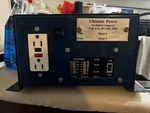 Ultimate Power Watt Inverter 110 Volts Mod No UP12750S. Fixed Price $200.00.