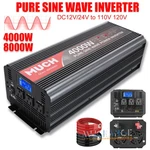 4000W Pure Sine Wave Power Inverters Dc 12V To Ac 110V Rv Outdoor With Usb Port. Fixed Price $172.99.
