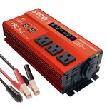 500W Peak 1000W Power Inverter For Vehicles,dc 12V To 110V AC,4 X 2.4A Usb Po.... Fixed Price $49.36.