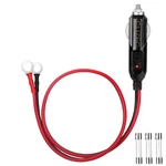 Cuzec Heavy-duty 15A Male Plug Cigarette Lighter Adapter 1.6FT Long, Black. Fixed Price $12.23.