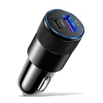 2 Port Fast Usb Car Charger Cigarette Lighter Socket Adapter For Samsung Iphone. Fixed Price $5.99.