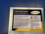 Go Power! Gp 70278 TS-50 Amp Ac Transfer Switch 120/240V. Fixed Price $229.00.
