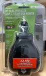 Powerline Dc To Ac Inverter With 2.4 Amp Usb For Your Vehicle. Fixed Price $14.00.