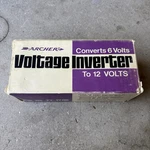 Vintage Archer 22-129B Voltage Inverter 6VDC To 12VDC 3 Amps. Fixed Price $15.00.