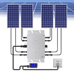 Solar Micro Inverter WVC-1200W Mppt Grid Tie Pure Sine Wave Dc To Ac Waterproof. Fixed Price $206.40.