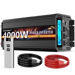 4000 Watt Power Inverter 12V Dc To 110V 120V Converter For Family Rv Off Grid.... Fixed Price $284.68.