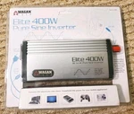 Wagan Tech Elite 400W Pro Pure Sine Wave Power Inverter. Fixed Price $79.99.