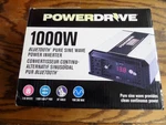 Powerdrive Watt Bluetooth Pure Sine Wave Inverter PDIPS1000B. Fixed Price $79.95.