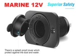 Marine 12V 15A Car Boat Motorcycle Power Socket. Fixed Price $12.77.