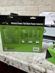Nature Power 750 Watt Sine Wave Inverter With Digital Display. Fixed Price $50.00.