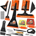 Car Window Tint Tools Kit Vinyl Wrap Squeegee Felt Long Handle Film Installation. Fixed Price $56.83.
