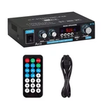 AK35 BLUETOOTH5.0 Stereo Audio Amplifier Car Home Marine Hifi Music Usb Fm. Fixed Price $35.14.
