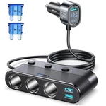 7-IN-1 Cigarette Lighter Splitter, 24V/12V, Led Display. Fixed Price $24.79.