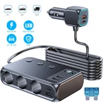Multi Car Cigarette Lighter Socket Usb Plug Fast Charger Power Adapter Splitter. Fixed Price $19.79.
