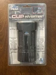 Peak Cup Power Inverter, 150 Watt Black. Fixed Price $25.00.