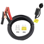 Battery Cigarette Lighter Adapter Socket Alligator Clip Clamp 10FT Cable 12V. Fixed Price $13.66.