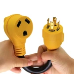 Amp Generator Rv Power Adapter Nema L14-30P TT-30R Connect. Fixed Price $37.26.