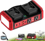 350W Power Inverter For Milwaukee 18V Battery 140W Usb-c Fast Charger. Fixed Price $71.99.