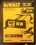 Dewalt DXAEPI1000 2000W Peak/ 1000W Continuous Power Inverter. Fixed Price $74.95.